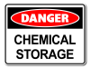Danger Chemical Storage [ID:1906-10441]