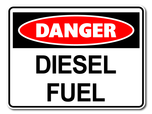 Danger Diesel Fuel [ID:1906-10444]