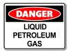 Danger Liquid Petroleum Gas [ID:1906-10464]