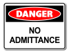 Danger No Admittance [ID:1906-10466]
