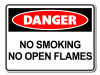 Danger No Smoking No Open Flames [ID:1906-10469]