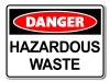 Danger Hazardous Waste [ID:1906-10483]