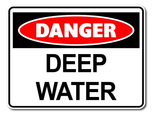 Danger Deep Water [ID:1906-10493]
