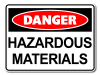 Danger Hazardous Materials [ID:1906-10494]