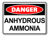 Danger Anhydrous Ammonia [ID:1906-10496]
