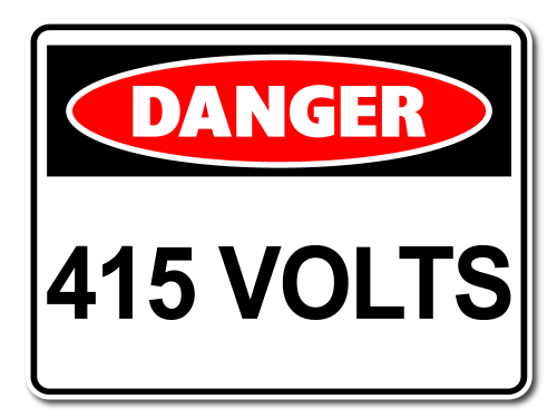 Danger 415 Danger Volts [ID:1906-10523]