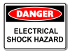 Danger Electrical Shock Hazard [ID:1906-10587]