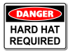 Danger Hard Hat Required [ID:1906-10604]