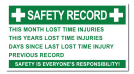 First Aid Safety Record