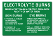 Electrolyte Burns