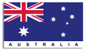Australia Flag with Name