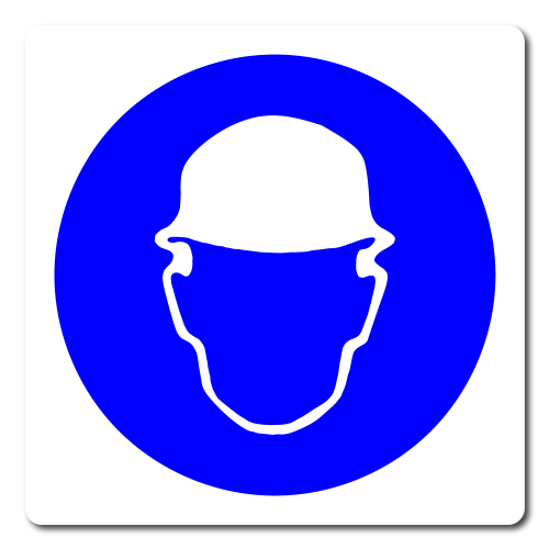 Mandatory Head Protection Icon [ID:1908-10832]