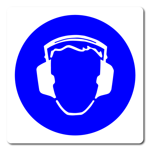 Mandatory Hearing Protection Icon [ID:1908-10833]