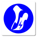 Mandatory Earthing Footware Icon [ID:1908-10845]