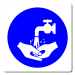 Mandatory Hand Wash Icon [ID:1908-10850]