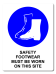 Mandatory Safety Footwear Must Be Worn On This Site [ID:1908-10870]
