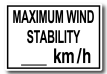 Maximum Wind Stability