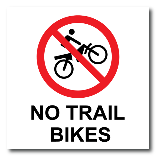 No Trail Bikes