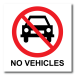 No Vehicles
