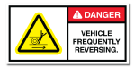 Danger Vehicle Frequently Reversing