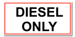 Diesel Only