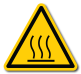 Hot Surface Warning Symbol
