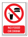No Food Or Drink