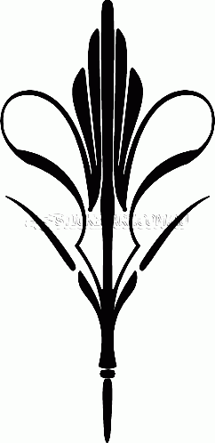 Classic Pinstripe Scroll Decal No:PS-0049