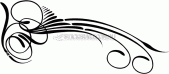 Classic Pinstripe Scroll Decal No:PS-0081