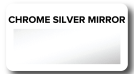 50mm (2in) x 22.5 Metres Striping Roll - Chrome Silver Mirror