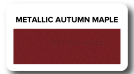 150mm (6in) x 15 Metres Striping Roll - Metallic Autumn Maple