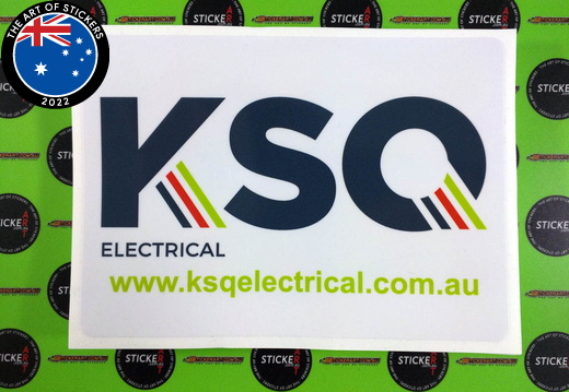 2016 04 the art of stickers australia custom printed stickers ksq electrical eight miles plains brisbane queensland