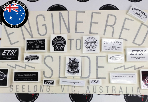 2016 09 engineered to slide custom stickers geelong victoria