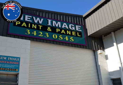 Sign for New Image Paint & Panel