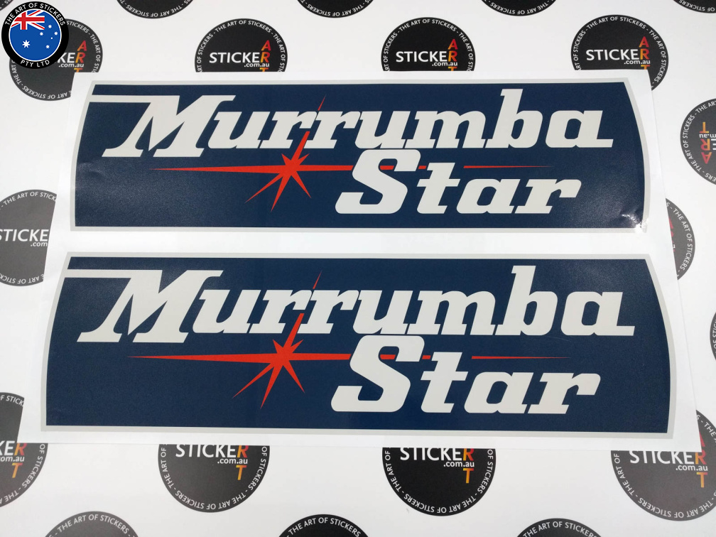 Murrumba Star Caravan Catalogue Decal Stickers