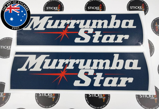 Murrumba Star Caravan Catalogue Decal Stickers