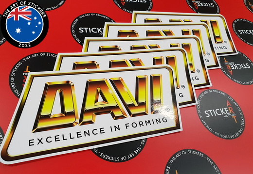 Davi Excellence in Forming Custom Sticker