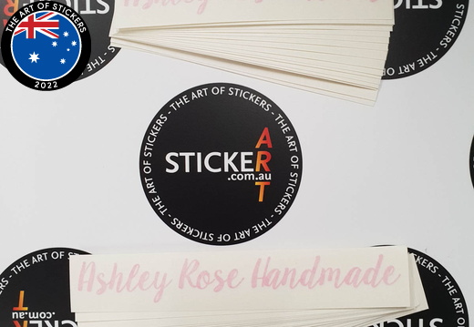 20180403 Vinyl Cut Lettering Ashley Rose Handmade Stickers