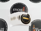 Custom Printed Simmons Wheel Centre Caps Stickers