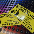 Custom Aussie Dream Driving School Business Car Magnets