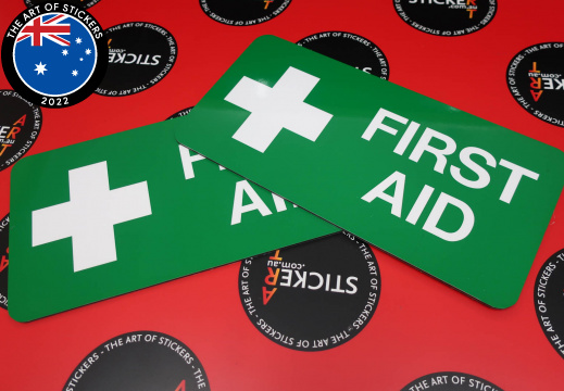 Custom Signage First Aid Signs
