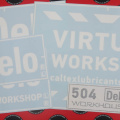 Custom Vinyl Cut Lettering Caltex Lubricants Delo Virtual Workshop Business Stickers