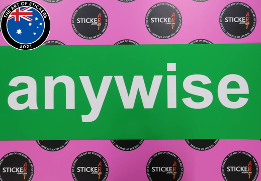 Custom Printed Anywise Business Car Magnet