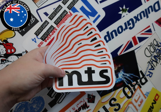 Custom Printed Die-Cut MTS Vinyl Business Stickers