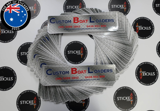 Custom Die-Cut Custom Boat Loaders Printed Vinyl Stickers