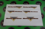 Custom Printed Contour Cut Harley Davidson Vinyl Stickers