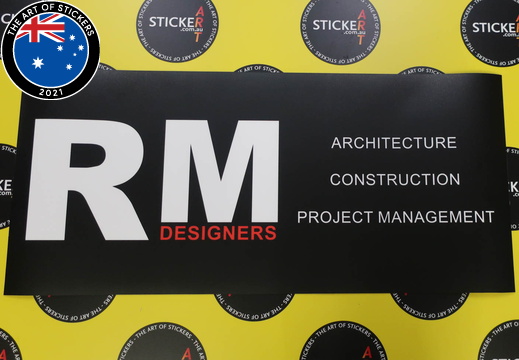 Custom Printed RM Designers Business Magnets