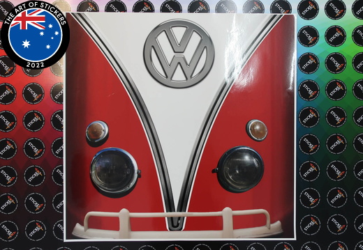 Custom Printed Volkswagen Kombi Vinyl Sticker