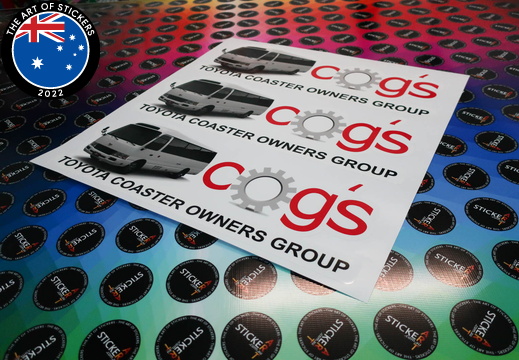 181010-custom-printed-vinyl-contour-cut-cogs-toyota-coaster-owners-group-business-stickers