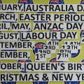 Custom Printed Perpetual Calendar Business Magnets